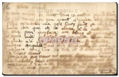 Rouen — Pamiątka z Rouen — Wydawnictwo La Chigogne, n° 652 — Rewers