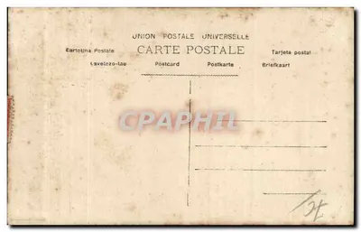 Rouen — Dni jesieni — Uniwersalna Unia Pocztowa — Rewers
