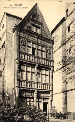 Rouen — Maison de Diane de Poitiers — Edição La Cigogne