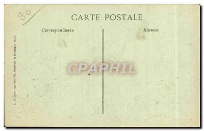 Péronne — Ruínas — Visé, Paris No 1533 — Verso