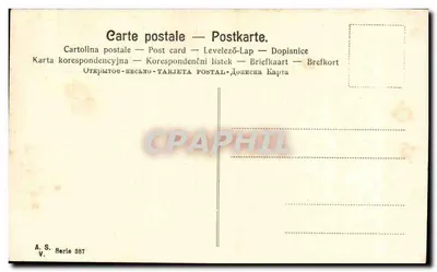 Hawran i alpejski krajobraz — A.S. Serie 887 — Rewers