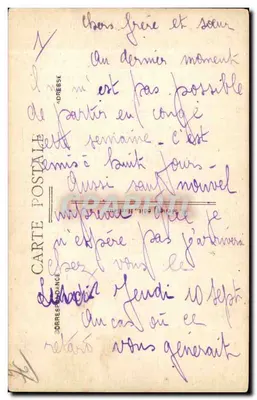 Harfleur (S.-Inf.) - Katedra, widok z Cancel — Rewers