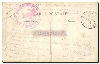 Orléans — La Rue de la République — 4121 — Verso