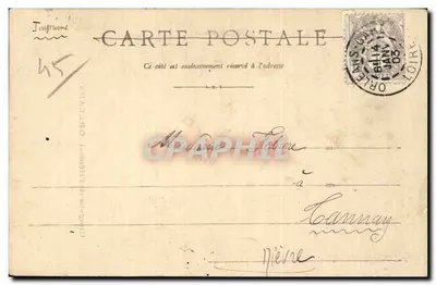 Capilla del Hospital — Orléans — Louis Bouquet, n°33 — Reverso