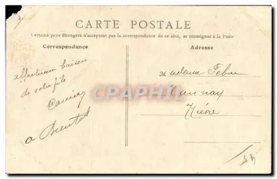 La Chapelle - Notre-Dame des Trays — La Ferté-Saint-Aubin — editor Bedu, n°41 — Verso