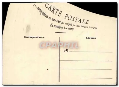 Festas - Boas-vindas - enxóvio - holly - Bilhete postal antigo — Verso