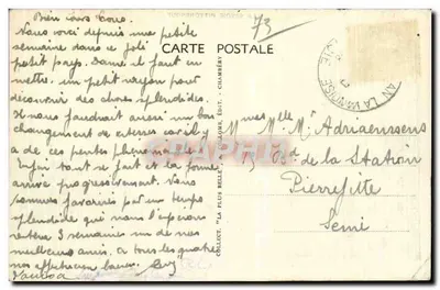 Pralognan — Vista generale e il Massiccio della Vanoise — La Savoie Pittoresque, n°430 — Verso