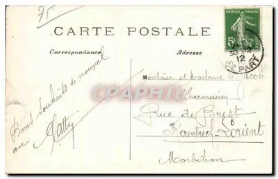 Paris — Le Métropolitain - Boulevard Pasteur et les Invalides - Vue Générale — C. M. n°215 — Verso