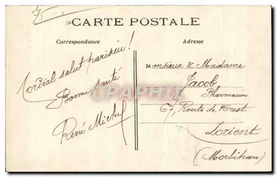 PARIS — O Boulevard St-Denis e a porta St-Martin — C.M. n°8774 — Verso