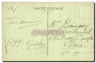 AGEN - Le Gravier - Tuinen — Ed. Chandirue, lib. pap., Agen, n° 281 — Achterkant