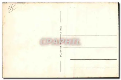 Mésnil-Val - Il Casinò e le Scogliere — editore Thomas, Mésnil-Val, n° 42 — Verso