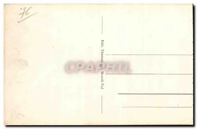 Mesnil-Val - A Praia e o Cassino — editor Thomas, Mesnil-Val, n°41 — Verso