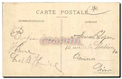 Le Havre-Sainte-Adresse — Plaża — H.L.Q. — Rewers