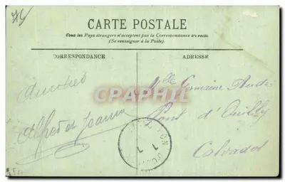 Dieppe — Vista geral de Pourville — LL. — Verso