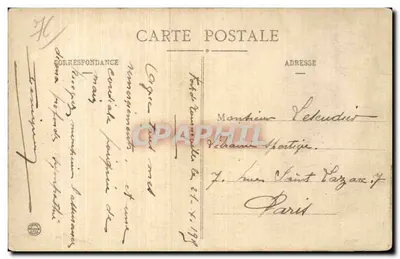 Le Havre — Het Theater — C. V. 2046 — Achterkant
