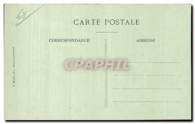 Dannemarie (Alsace) — Uma Casa bombardeada — Verso