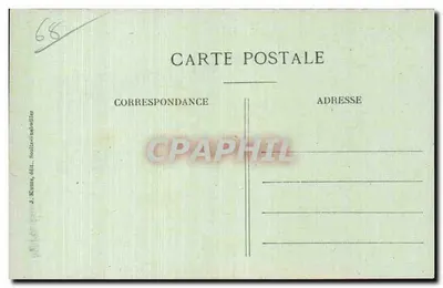 SEPPPOIS-le-HAUT (Elzas) — Ruïnes van de Grote Oorlog — Achterkant