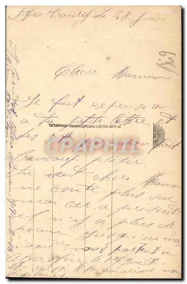 Dois habitantes do Alsace — Lembrança do Alsace — n°4 — Verso
