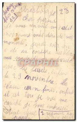 Strasbourg — Cigony — wydawca A.P.R.E. nr 34 — Rewers