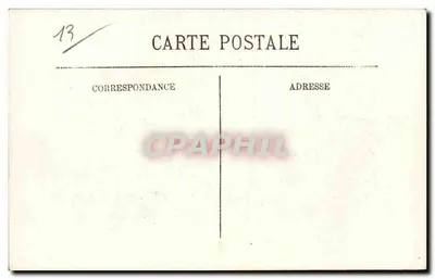 Marseille — Widok na Avenue du Prado z Place Castellane — LL — Rewers