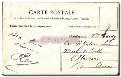 Mulher com vestido de babados — Provence — Photo-ateliers Baudouin, Marselha — Verso