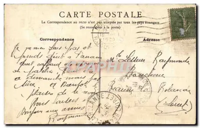 Ptaki i kwiaty — Un Souvenir heureux, est peut-être sur terre plus vrai que le Bonheur. (de Musset) — wydawca nieodczytelny — Rewers