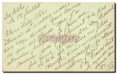 Les Sables-d'Olonne — Wandeling op het Terrein — L. MOUSIN, Uitgever, n°235 — Achterkant