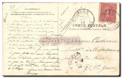 Toulouse — Porto da Embouchure — V.P. Paris No. 27 — Verso
