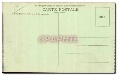 Cherbourg — Panorama Miasta — Zbiór F.C. Chardan, nr 4 — Rewers