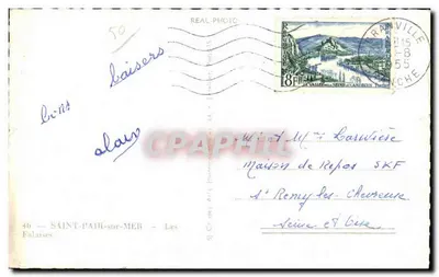 Casa de repouso em falésia — Saint-Pair-sur-Mer — editor CIP — Verso