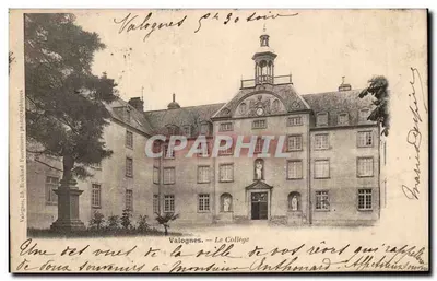 Valognes — O Colégio — Valognes, Lib. Boichard, fotografia