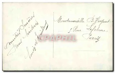 Avião biplano — Porte-Bonheur — Furia 2238 — Verso