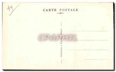 Angers — La Bella Angevine y su bonito sombrero — Fototipia J. Poterie — Reverso