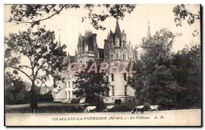 Challain-la-Potherie (M.-et-L.) - Het Kasteel - A. B.