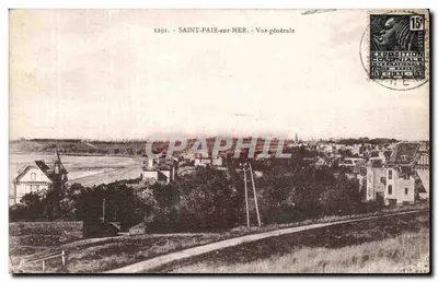 SAINT-PAIR-sur-MER — Vista geral — Bilhete postal antigo n°1391