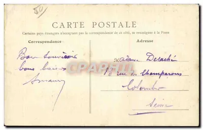 Ayranches (Manche) - Wieża — B.R. PARIS, n°63 — Rewers