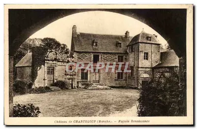 Castelo de Chanteloup (Manche) — Fachaça Renascentista — Foto Patarin (Manche)