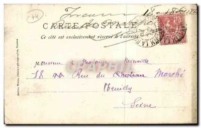 Chamonix — Glacier des Bossons — J. J. 530 — Rewers