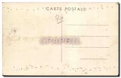 Chamonix - Hotel Roma - Bilhete postal antigo — Verso