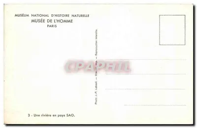 Rivière w kraju SAO — Muzeum Człowieka, Paryż — Rewers