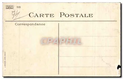 O VERÃO EM ÉVIAN — Temporada do 1º de Maio ao 15 de Outubro — Editor Cachat, n° 118 — Verso