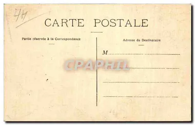 Evian-les-Bains - L'Ermitage - Stara pocztówka — Rewers