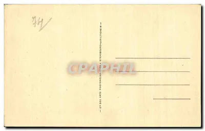 Evian-les-Bains — Przystań, w tle: Szczęka Obèze — Cap, nr 121 — Rewers