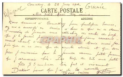 Conakry widziana z Wodociągu — Wydawnictwo H. G. F. — Rewers
