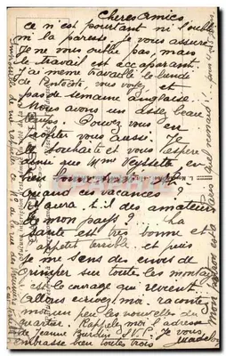Chalet de la Vieille et le Mont-Blanc — Megève — Haute-Savoie — n°62 — Verso