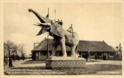 L'Éléphant du Pavillon du Congo — Arch. René Schoentjes