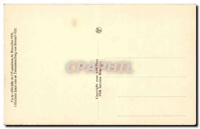 L'Éléphant du Pavillon du Congo — Arch. René Schoentjes — Verso