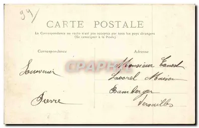 A Gruta do Lago Daumesnil — Vincennes — Coleção F. Fleury — Verso