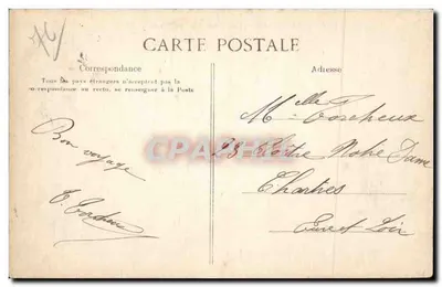 Le Havre — Samenstelling van de kades en het havengebied — Uitgever E.D. n°269 — Achterkant