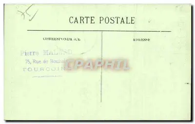 Paris — Place Royale — Estátua de Luís XIII — Editor LE, n° 362 — Verso